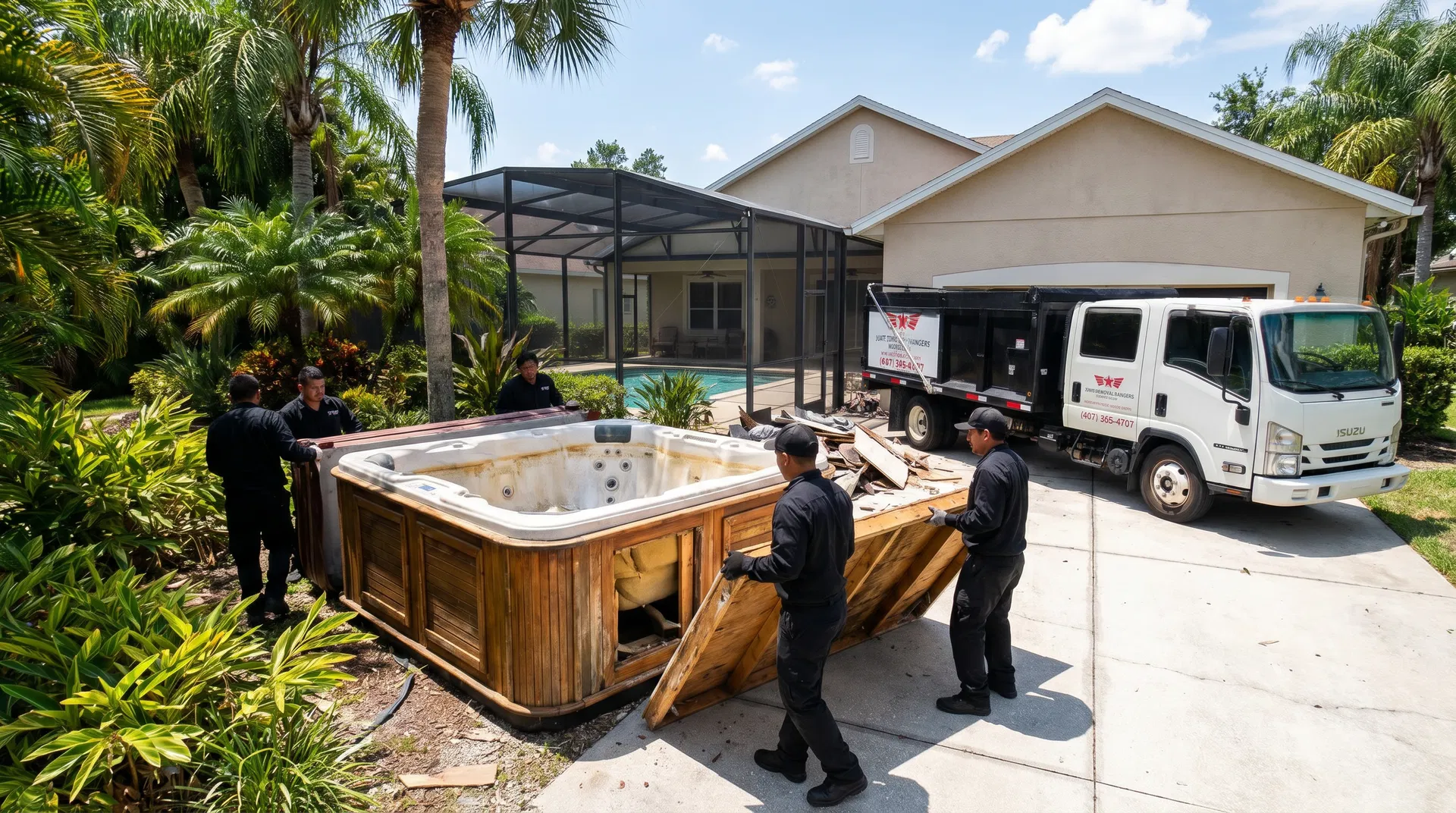 How to Get Rid of a Hot Tub in Orlando: Removal Cost & Options