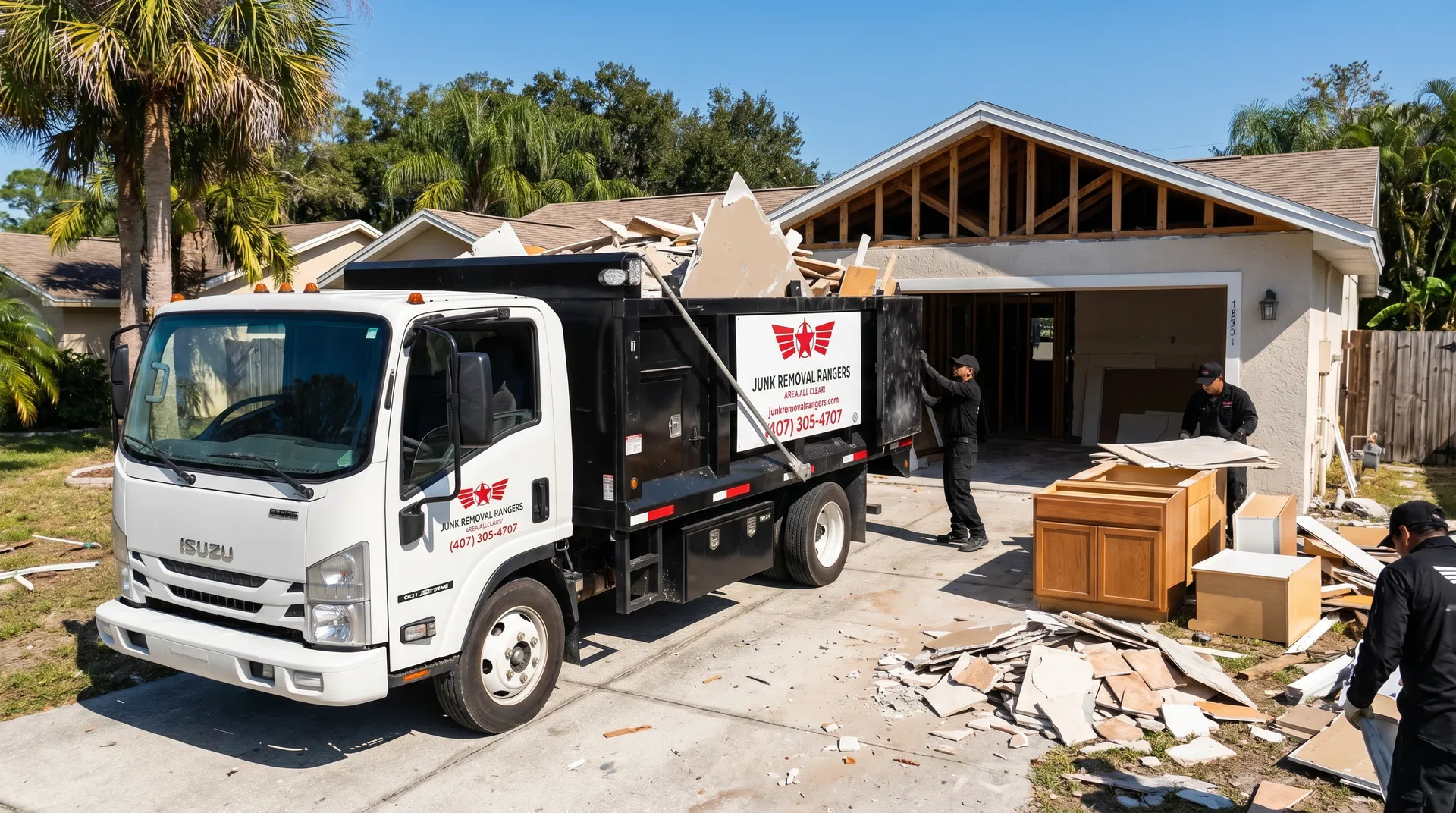 Remoción de Escombros de Renovación: Qué Hacer Después de su Remodelación en Orlando